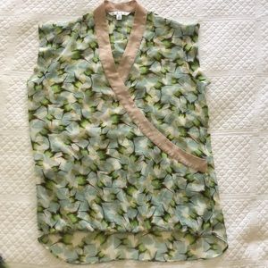 Gorgeous silk butterfly blouse